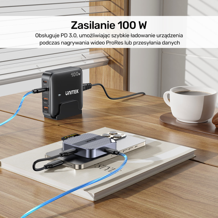 Unitek Magnetyczny czytnik kart CF Express Type B-1787740