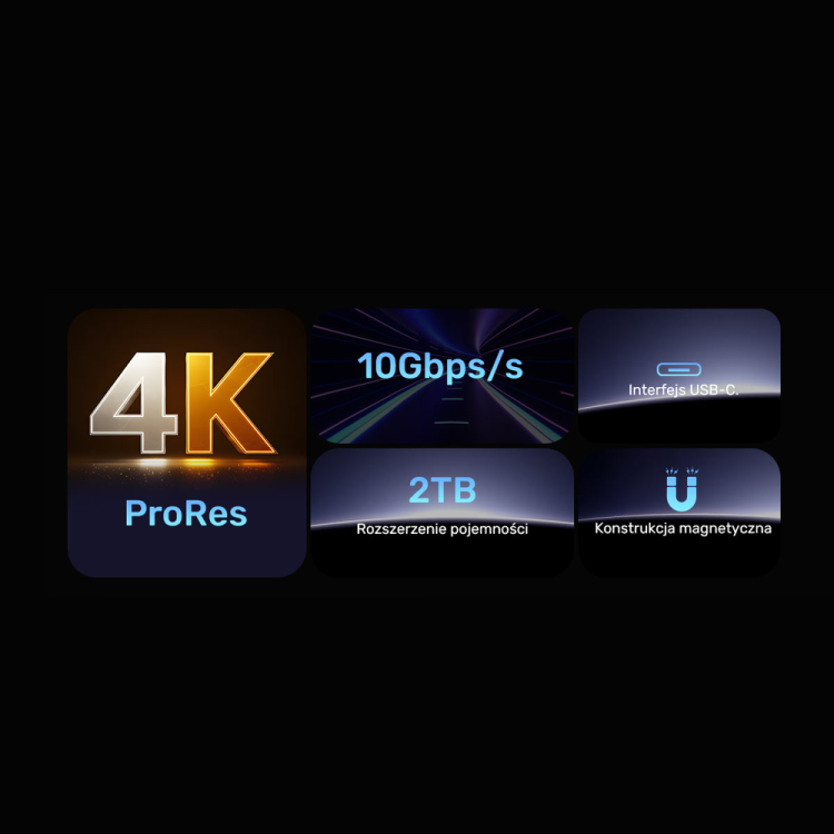 Unitek Magnetyczny czytnik kart CF Express Type B-1787737