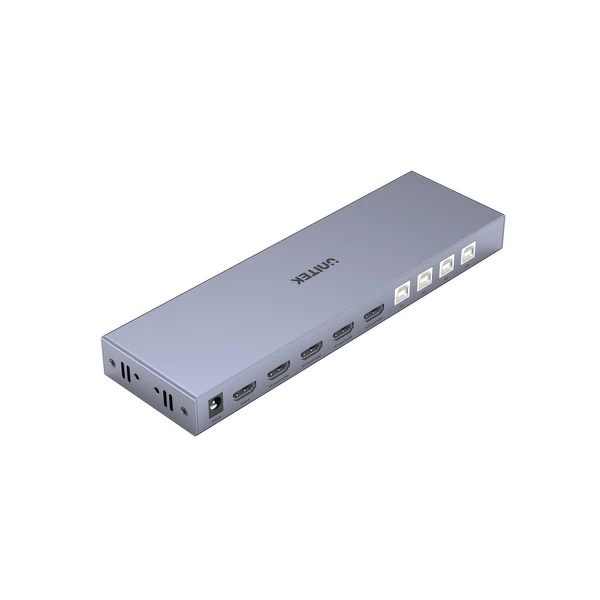 Unitek Przełącznik KVM 4K HDMI 2.0 4-in 1-out +USB-1450716