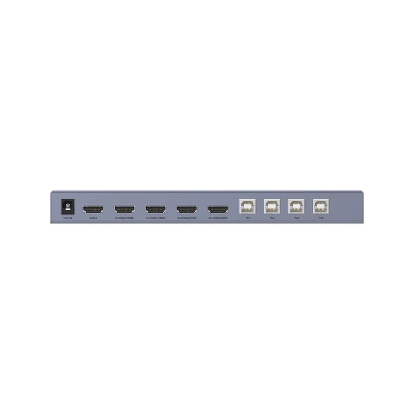 Unitek Przełącznik KVM 4K HDMI 2.0 4-in 1-out +USB-1636229