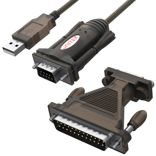 Unitek Y-105A konw. USB 1xRS-232 z adap.DB9F/DB25M-1630255