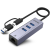 Unitek Hub USB C 4w1 Ethernet 3 x USB A 5 Gbps z adapterem USB A-1783397