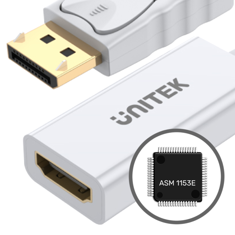 Unitek Y-6332 adapter DisplayPort-HDMI 4K-1654057