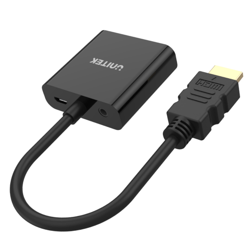 Unitek Y-6333 adapter HDMI to VGA + audio-1274814