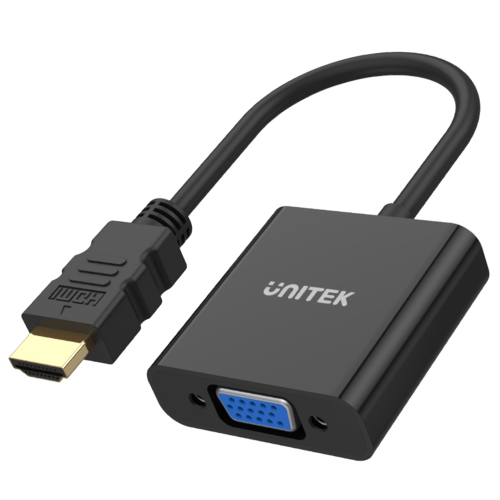 Unitek Y-6333 adapter HDMI to VGA + audio-1630752