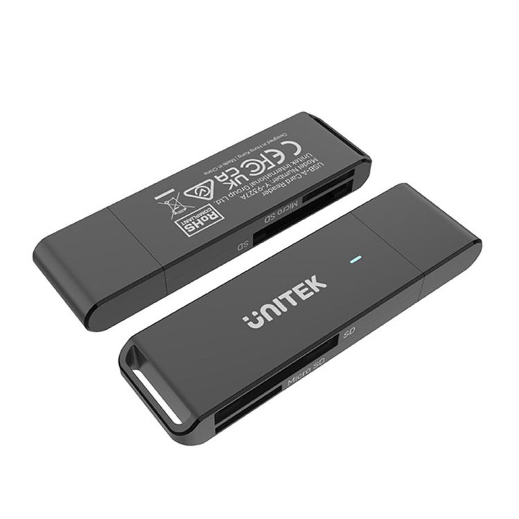 Unitek Czytnik kart SD i microSD USB-A-1638067