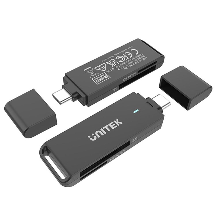 Unitek Czytnik kart SD i microSD USB-C-1638637