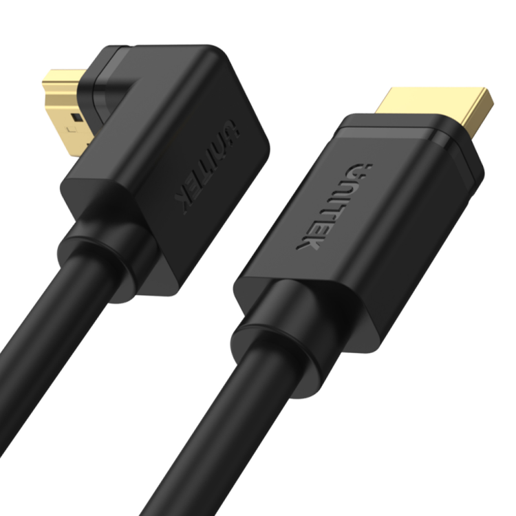 Unitek kabel kątowy HDMI 2.0 90 stopni 4K 2 m-1275685