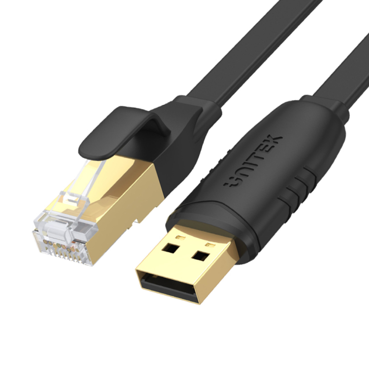 Unitek kabel RJ-45 na USB-A konsolowy 1,8m-1524571