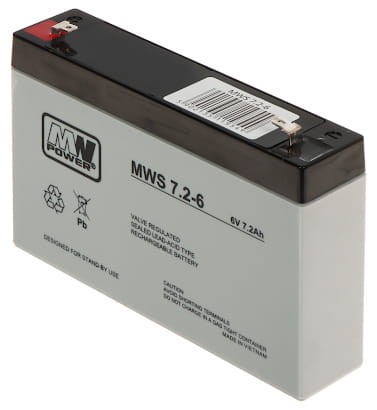 AKUMULATOR 6V/7.2AH-MWS MW Power-1623724