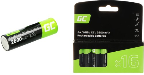 AKUMULATOR AKU-AA-2600/GC*P16 1.2V Ni-MH HR6, AA Green Cell-1704972