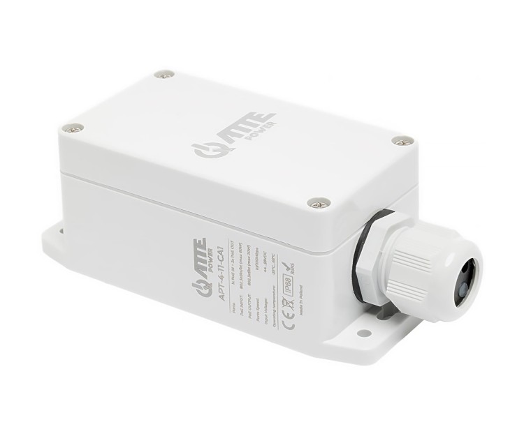 SWITCH POE, EXTENDER APT-4-11-CA1 4-PORTOWY W OBUDOWIE HERMETYCZNEJ ATTE-1816364