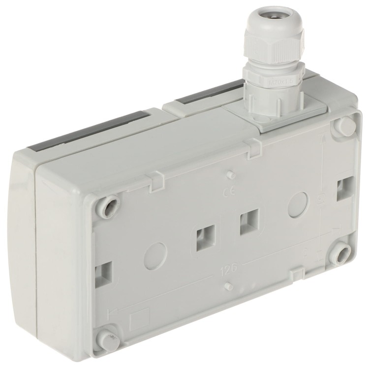 GNIAZDO NATYNKOWE PODWÓJNE AQUANT-G2/V1/EPN 230V AC 16A IP65 Elektro-Plast-1623580