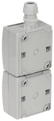 GNIAZDO NATYNKOWE PODWÓJNE AQUANT-G2/V2/EPN 230V AC 16A IP65 Elektro-Plast-1624486