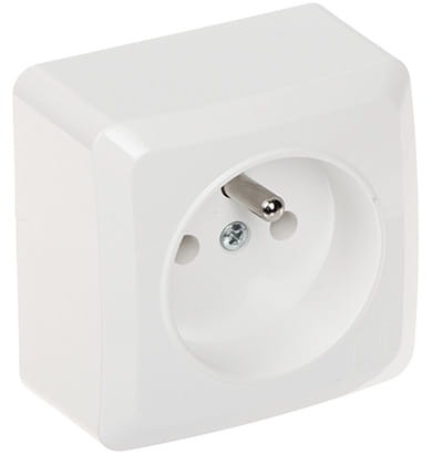 GNIAZDO NATYNKOWE POJEDYNCZE BERG/3733-00/EPN 250V 16A Elektro-Plast-1669290