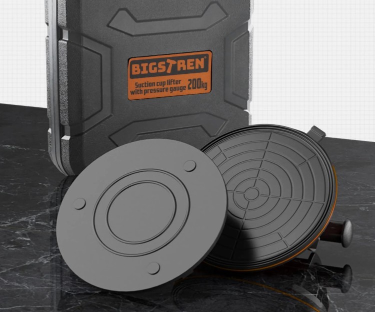 PRZYSSAWKA PRÓŻNIOWA Z POMPKĄ I MANOMETREM BIGSTREN-22479 BIGSTREN-1770935