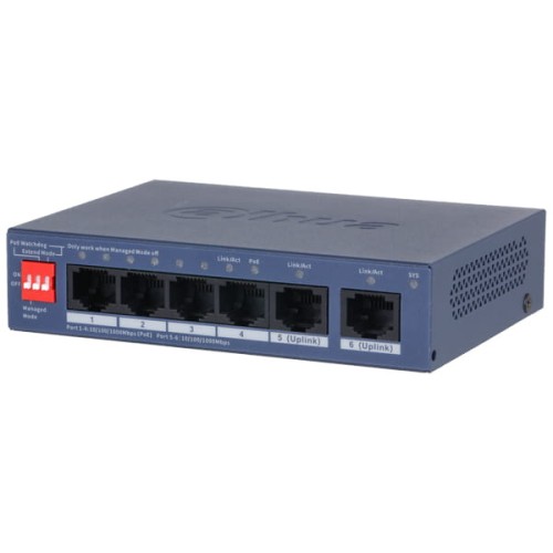 SWITCH POE CS4006-4GT-36 4-PORTOWY DAHUA-1868882
