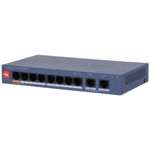 SWITCH POE CS4010-8ET2GT-60 8-PORTOWY DAHUA-1823267