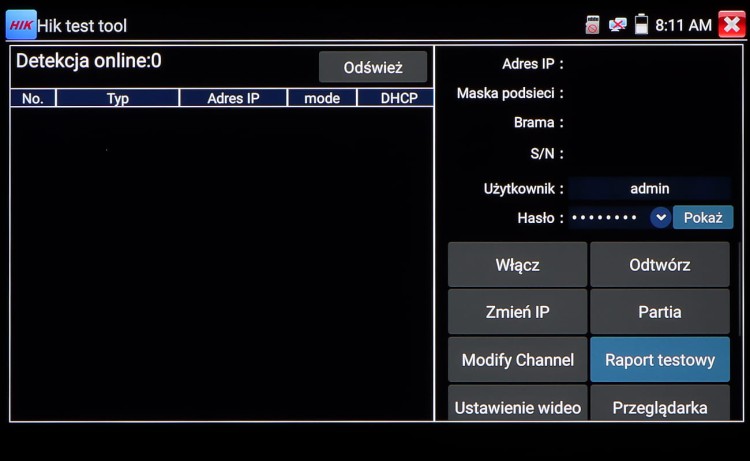 WIELOFUNKCYJNY TESTER CCTV CS-H7-50H-S2-1805933