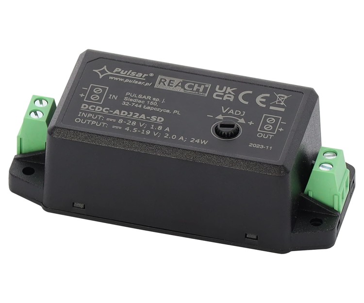 PRZETWORNICA ZASILANIA DCDC-ADJ2A-SD PULSAR-1869279