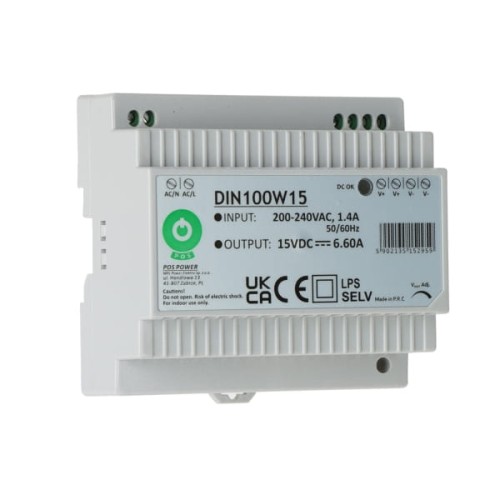 ZASILACZ IMPULSOWY DIN100W15 POS-1773058
