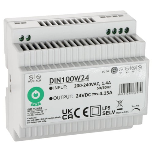 ZASILACZ IMPULSOWY DIN100W24 POS-1775023