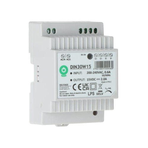 ZASILACZ IMPULSOWY DIN30W15 POS-1773131