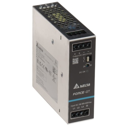 ZASILACZ IMPULSOWY DRF-24V120W3GBA FORCE-GT (3 FAZY) Delta Electronics-1820112