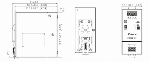 ZASILACZ IMPULSOWY DRF-24V480W1GBA FORCE-GT (1 FAZA) Delta Electronics-1820123