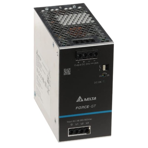ZASILACZ IMPULSOWY DRF-24V480W3GBA FORCE-GT (3 FAZY) Delta Electronics-1820167