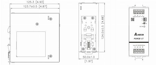 ZASILACZ IMPULSOWY DRF-48V240W1GBA FORCE-GT (1 FAZA) Delta Electronics-1820135