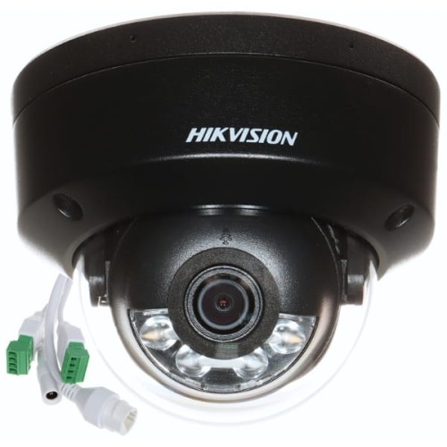KAMERA WANDALOODPORNA IP DS-2CD2143G2-LIS2U 2.8MM BLACK PL Smart Hybrid Light AcuSense - 4Mpx Hikvision-1868872