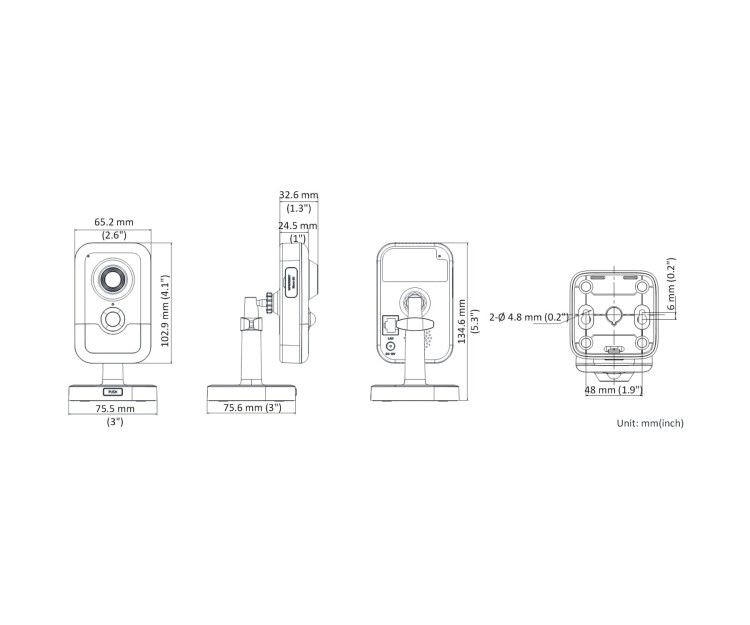 KAMERA IP DS-2CD2443G2-I 2MM PL AcuSense - 4Mpx Hikvision-1869240
