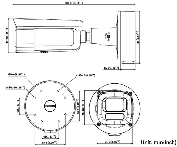 KAMERA WANDALOODPORNA IP DS-2CD2647G3-LIZSY(2.8-12MM) Smart Hybrid Light ColorVu 3.0 - 4Mpx - MOTOZOOM Hikvision-1869132