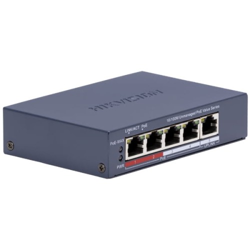 SWITCH POE DS-3E0105P-E/M(C) 4-PORTOWY Hikvision-1868906