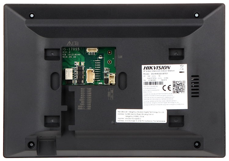 ZESTAW WIDEODOMOFONOWY DS-KIS603-P(B) Hikvision-1329690