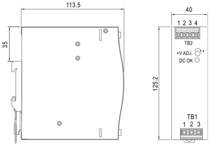 ZASILACZ IMPULSOWY EDR-120-24 MEAN WELL-1669820