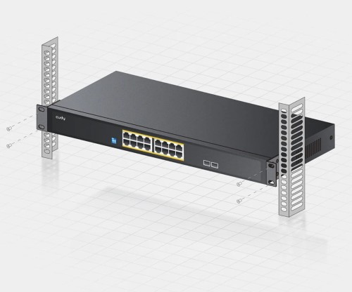 SWITCH POE GS1020PS2 16-PORTOWY SFP CUDY-1790298