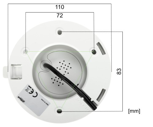 KAMERA AHD, HD-CVI, HD-TVI, PAL HAC-HDW1200TQ-IL-T-0280B-DIP Smart Dual Light Two-way Talk - 1080p 2.8mm DAHUA-1822949