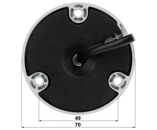 KAMERA AHD, HD-CVI, HD-TVI, PAL HAC-HFW1200RM-IL-T-0280B-DIP - 1080p 2.8mm DAHUA-1868856