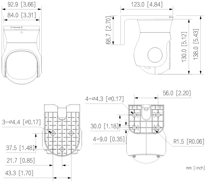 KAMERA AHD, HD-CVI, HD-TVI, PAL OBROTOWA ZEWNĘTRZNA HAC-PT1509A-A-LED-0280B-S2 Full-Color - 5Mpx 2.8mm DAHUA-1822975