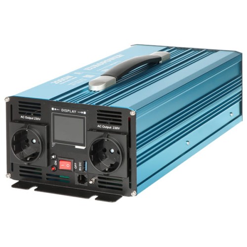 PRZETWORNICA NAPIĘCIA INV/12/2000/PS/S/B Bluetooth EUROPOWER-1764685