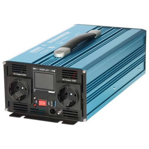 PRZETWORNICA NAPIĘCIA INV/24/2000/PS/S/B Bluetooth EUROPOWER-1764700