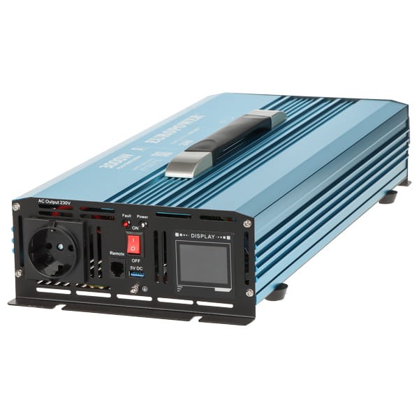 PRZETWORNICA NAPIĘCIA INV/24/3000/PS/S/B Bluetooth EUROPOWER-1764680