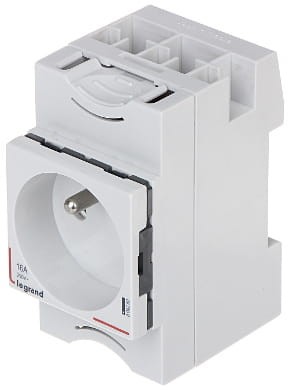 GNIAZDO POJEDYNCZE LE-004280 DIN TS-35 230V 16A LEGRAND-1344727
