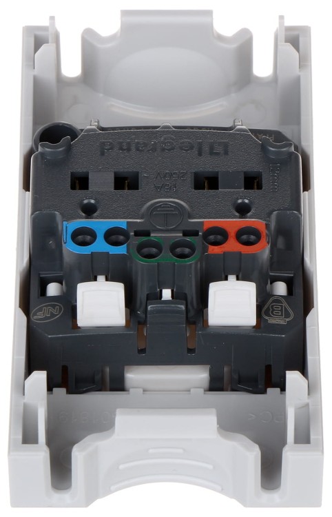 GNIAZDO POJEDYNCZE LE-004280 DIN TS-35 230V 16A LEGRAND-1344726