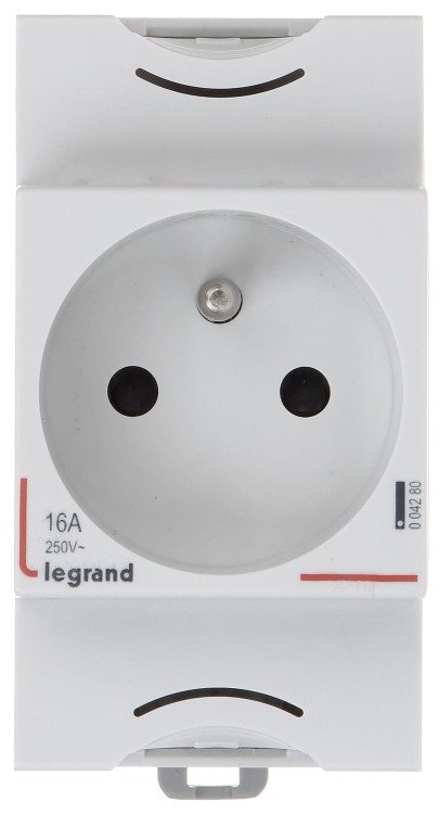 GNIAZDO POJEDYNCZE LE-004280 DIN TS-35 230V 16A LEGRAND-1344720