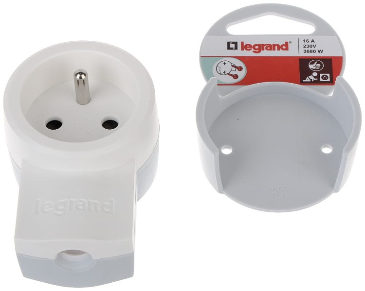 GNIAZDO KĄTOWE LE-50109 230V 16A LEGRAND-1345503