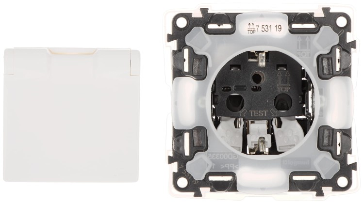 GNIAZDO POJEDYNCZE LE-753119 Valena Life 230V 16A (Schuko) IP44 LEGRAND-1337878