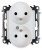 GNIAZDO PODWÓJNE LE-753190 Valena Life 230V 16A LEGRAND-1347012
